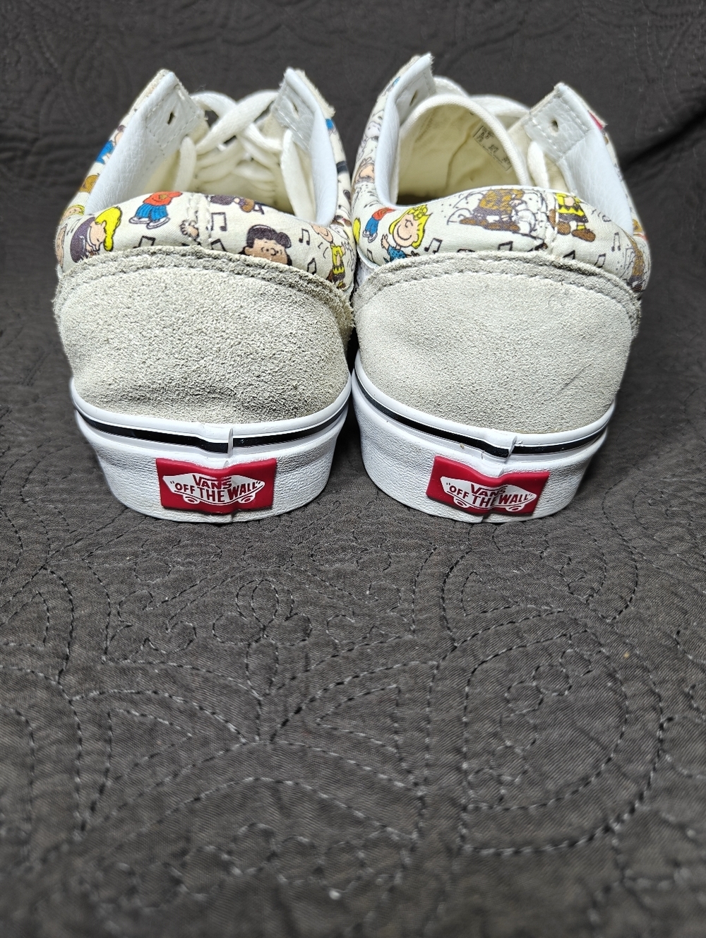 VANS X Peanuts 'The Gang' Old Skool Charlie Brown Sneakers Unisex Men 8 Wmn 9.5 - Picture 8 of 11
